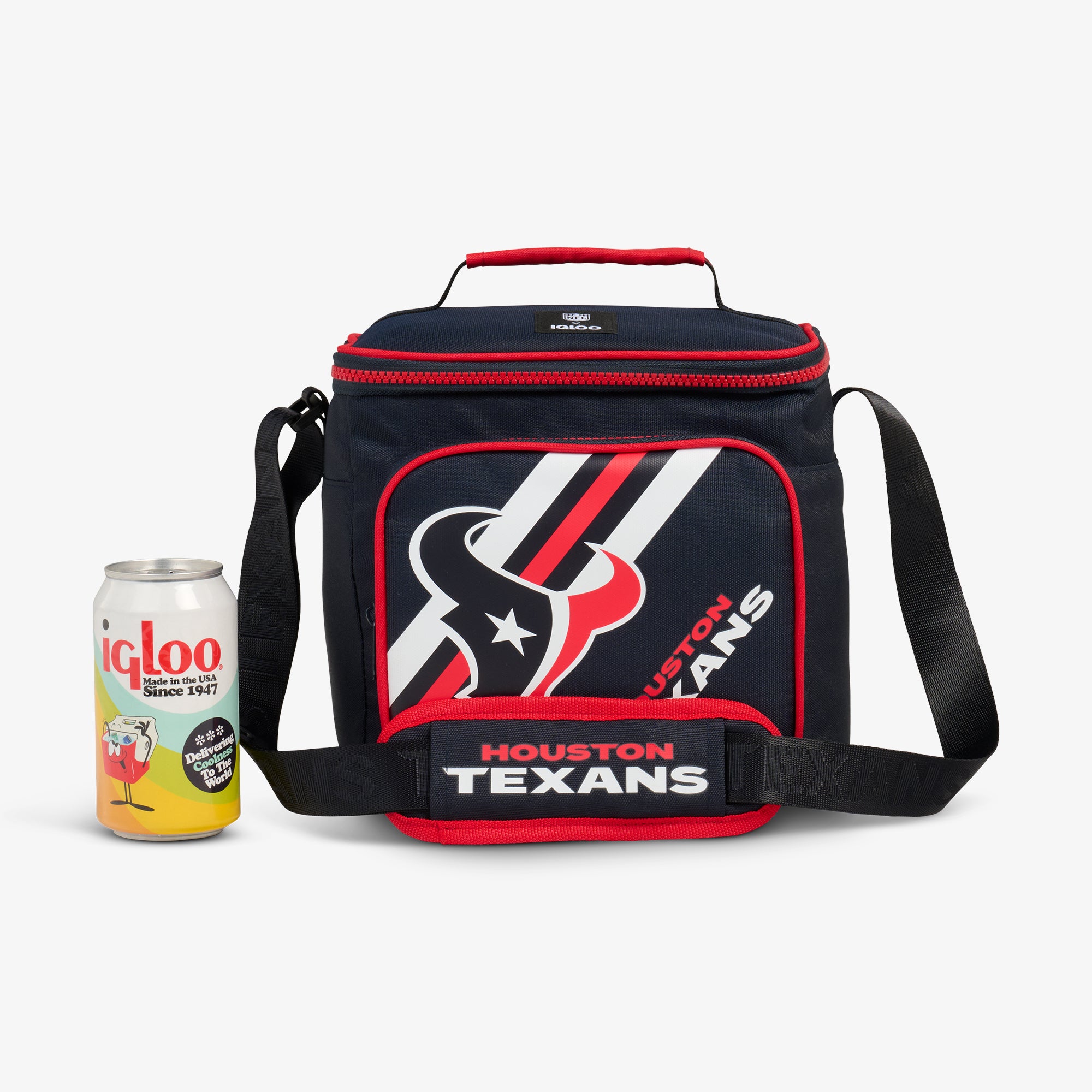 Houston Texans Square Lunch Cooler Bag - Image 5