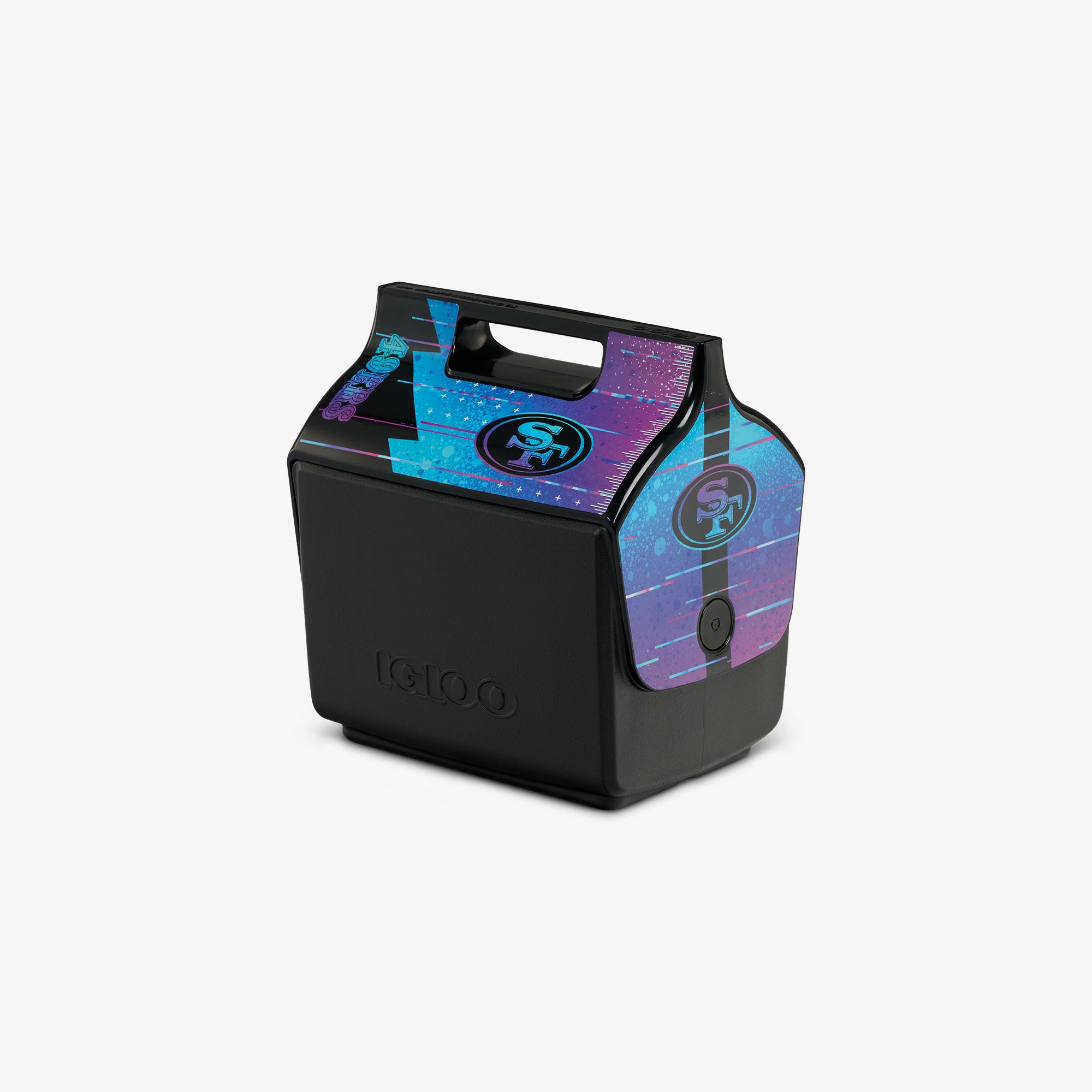 NFL Neon San Francisco 49ers Little Playmate® 7 Qt Cooler - Image 2