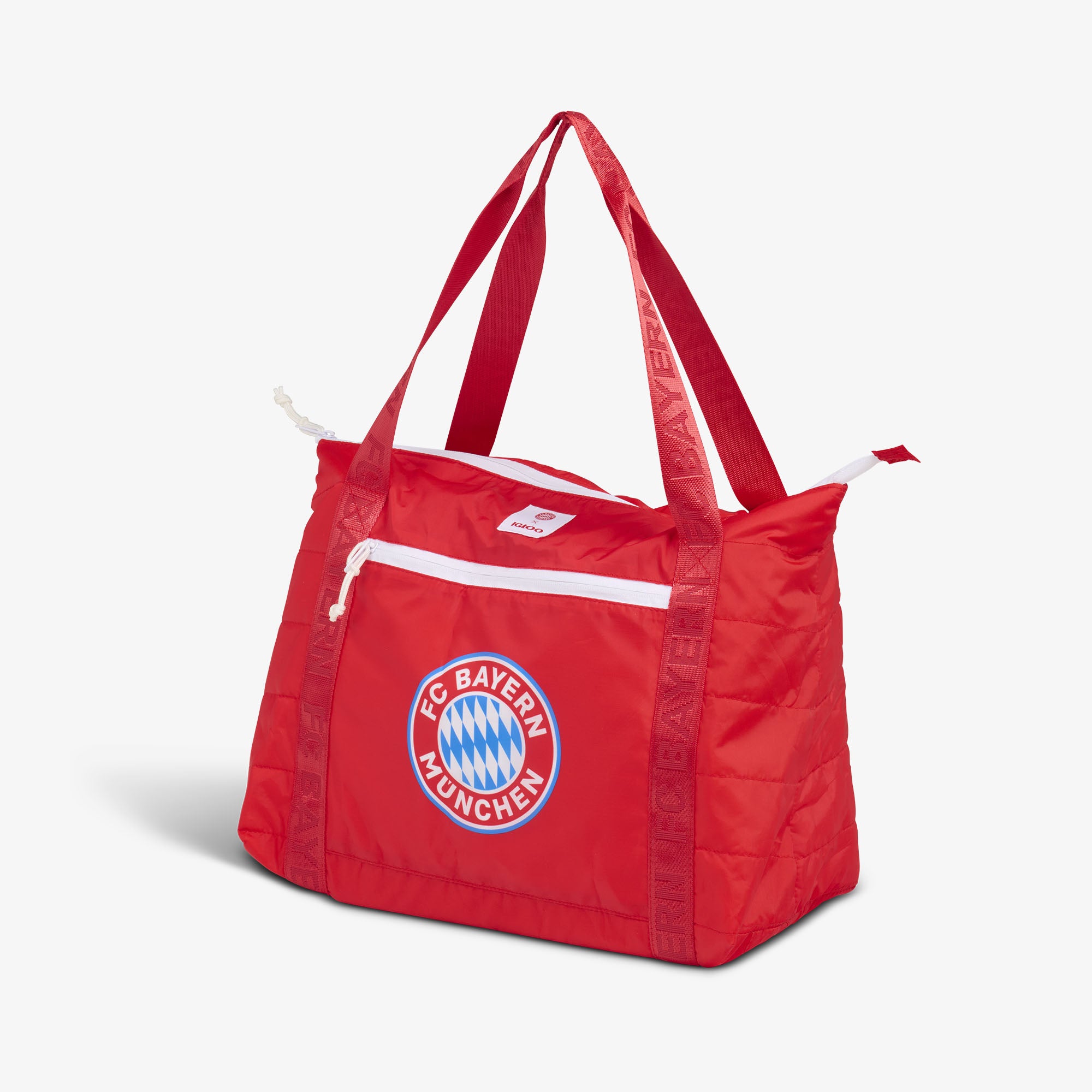 FC Bayern München Packable Puffer 20-Can Cooler Bag - Image 2