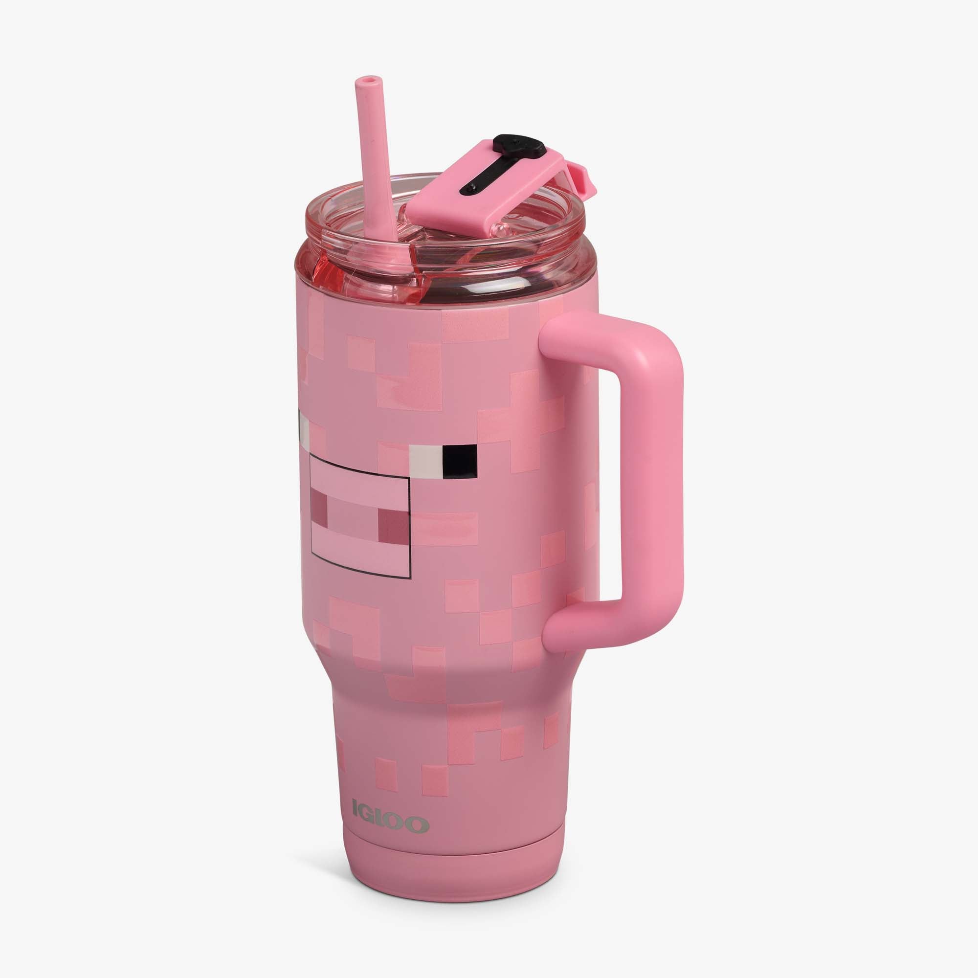 Minecraft Pig 32 Oz Travel Mug - Image 2