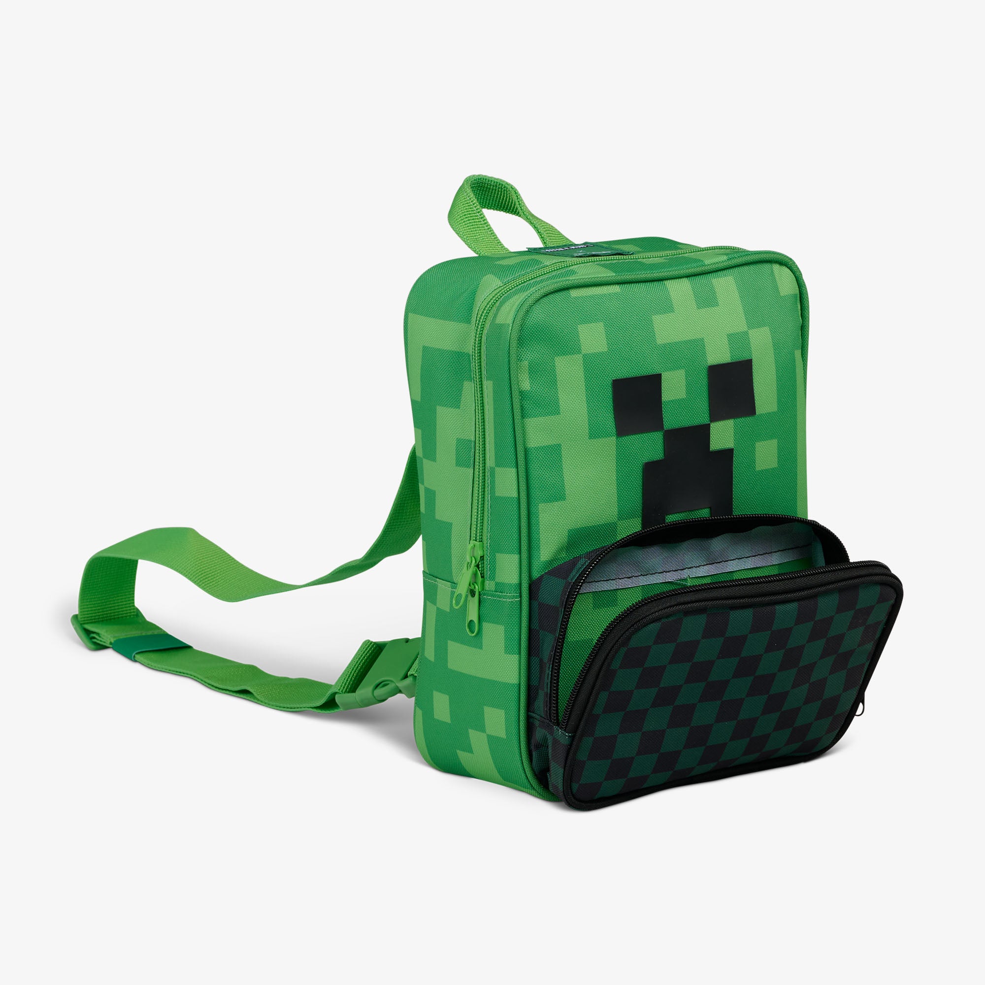 Minecraft Creeper 8-Can Crossbody Cooler - Image 4