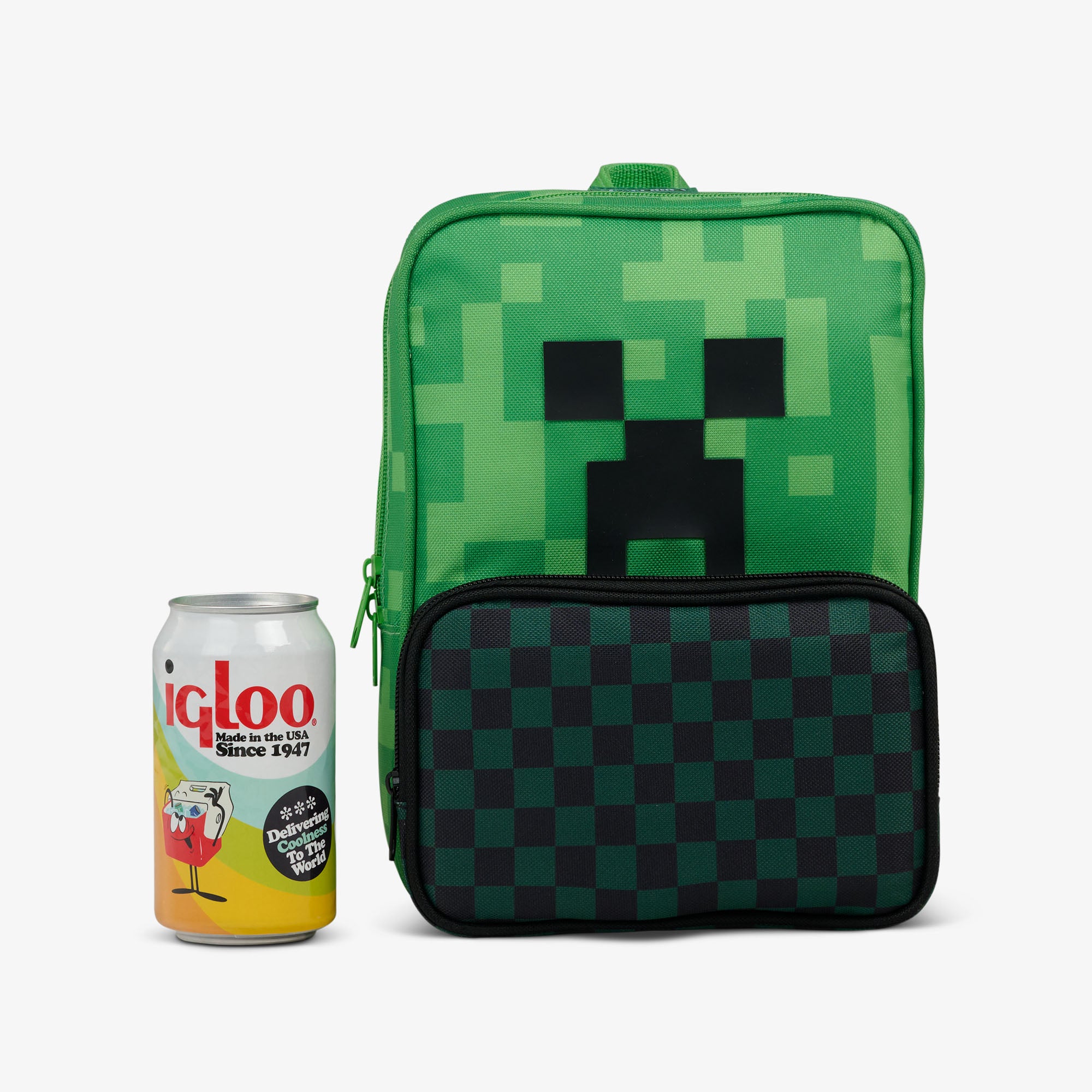 Minecraft Creeper 8-Can Crossbody Cooler - Image 5