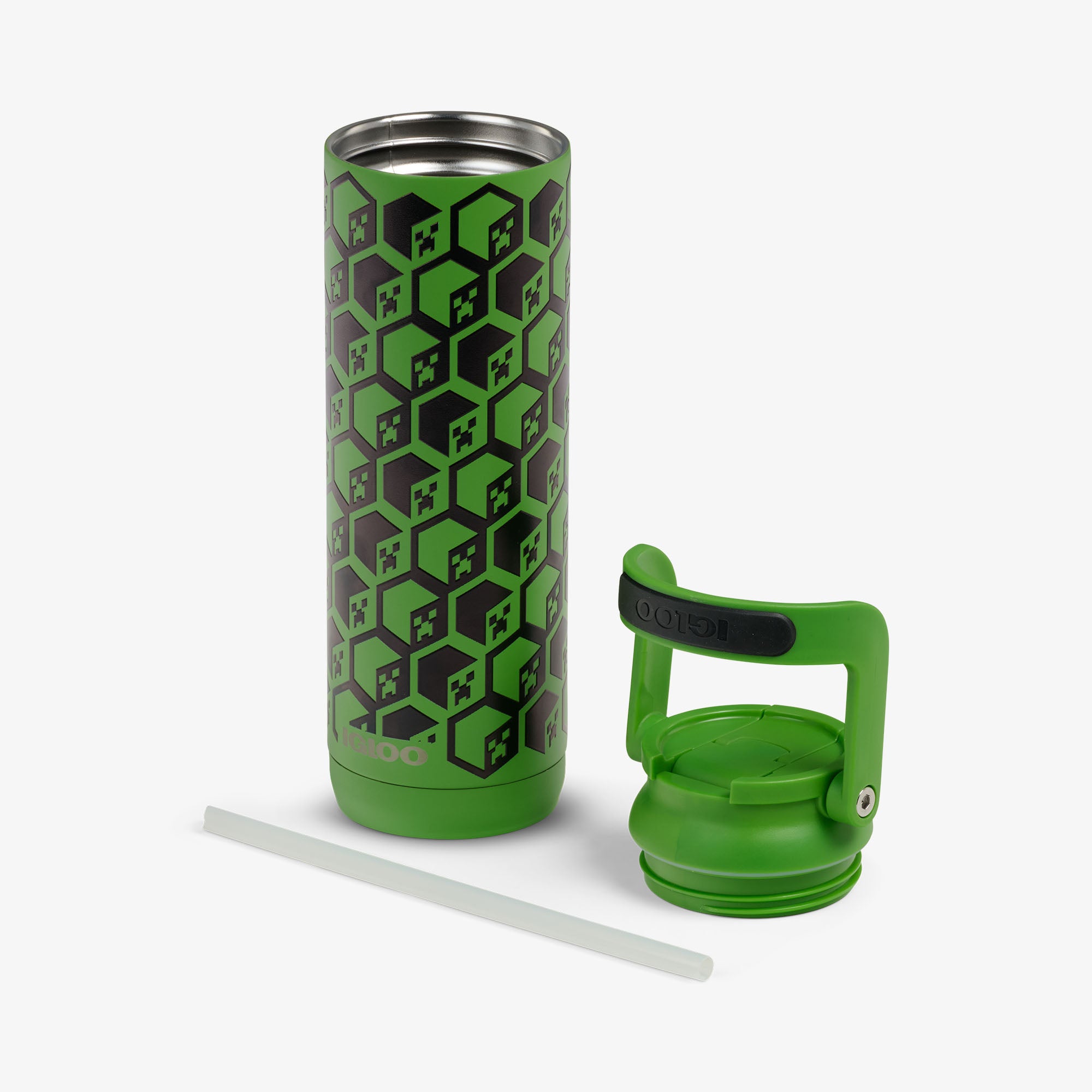 Minecraft Creeper Glow in the Dark 20 Oz Bottle - Image 4